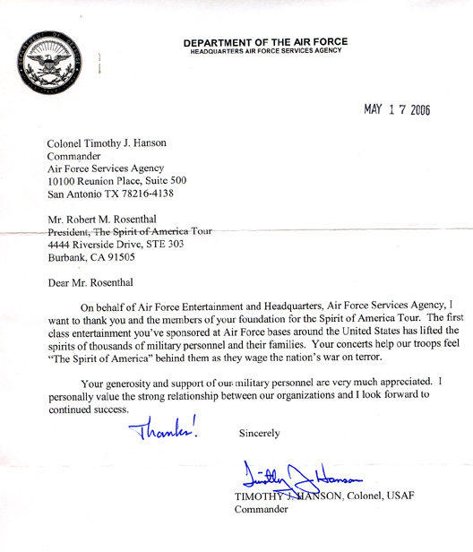 Military Letter Of Appreciation Example Database Letter Template 